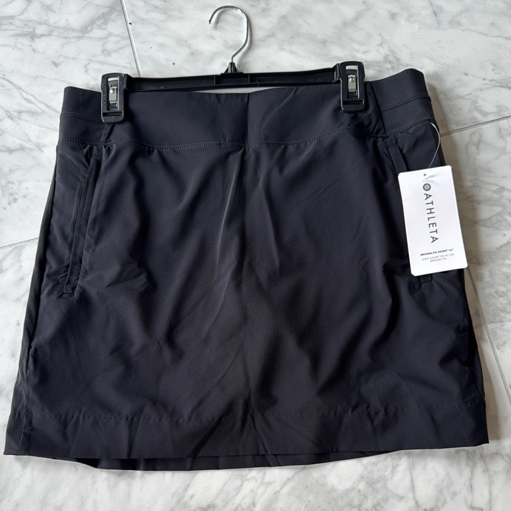 Athleta black Brooklyn Skort 14
